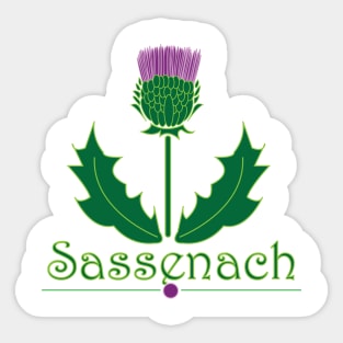 Sassenach Sticker